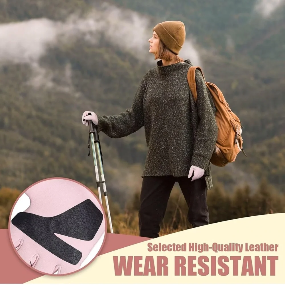 Winter Gloves for Men Women Warm Touchscreen Gloves for Cold Weather XL